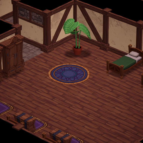 The dormitory room, Fosoria screenshot